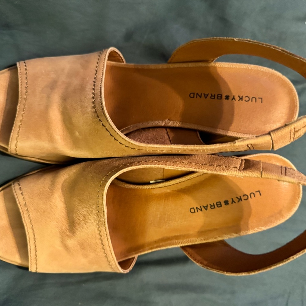 Luck Brand Tan Shoes